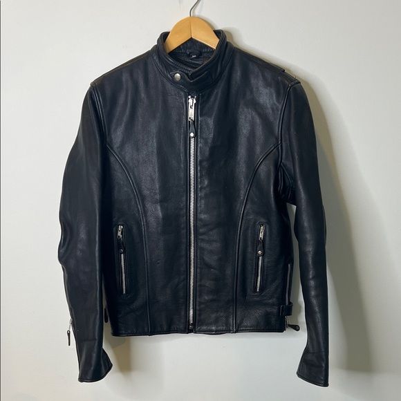 First Genuine Leather Other - Genuine Leather Moto Jacket - Men’s Small - Size 36